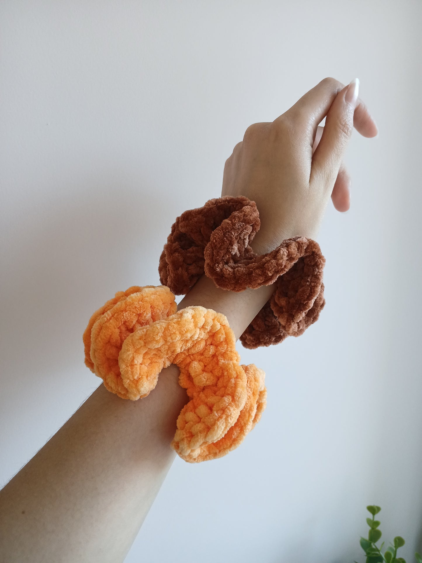 Softy chouchou – Lot automne orange & marron