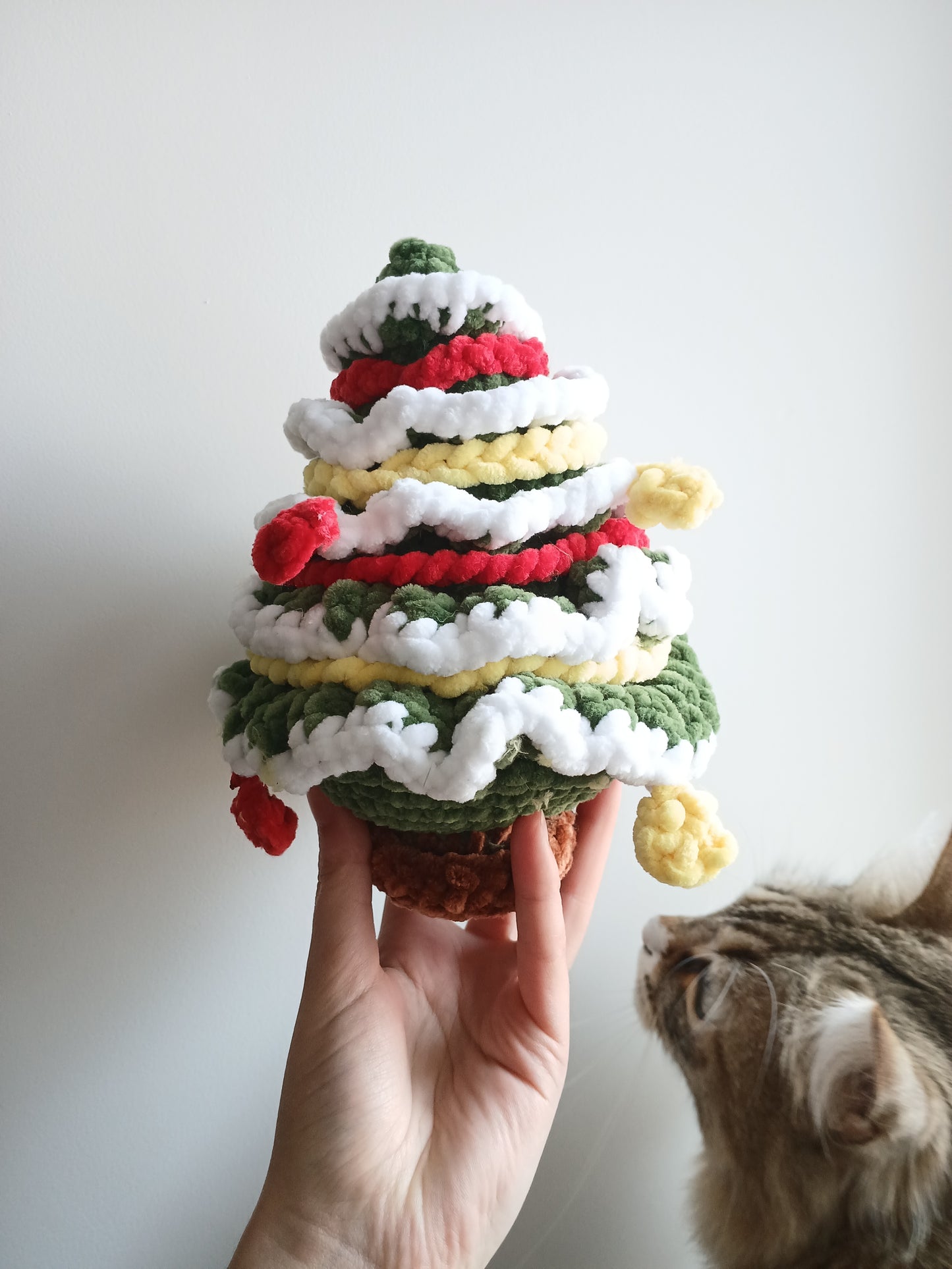 Peluche Sapin de Noël vert