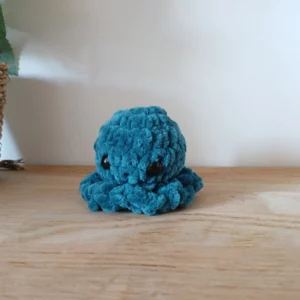 peluche mini poulpe fait main décoration artisanale