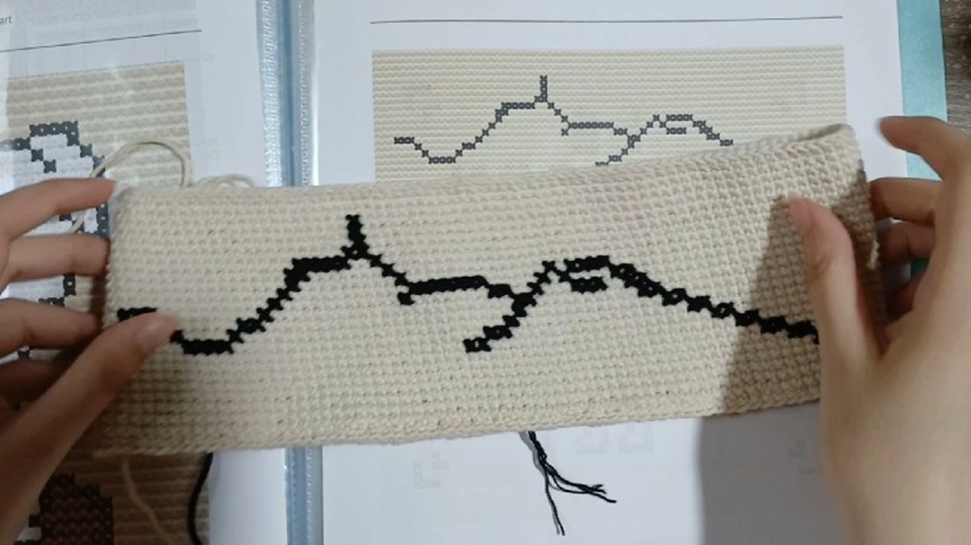 Coussin pixel art